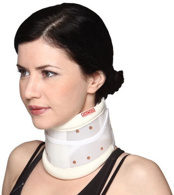 

Apex Cervical Collar Hard Adjustable Neck Support (M, White)