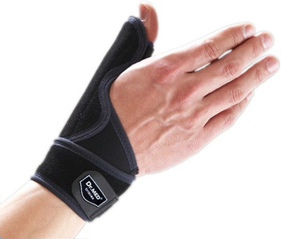 

Dr.Med Wrist Splint U Thumb Support, Grey;black