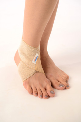 Vissco Elastic Binder Ankle Support (S, Beige) available at flipkart for Rs.200