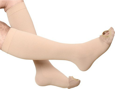 

INSTEAD Cotton Anti Embolism Stockings for DVT Knee Support (M, Beige)