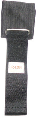 

R-Lon Strap Pull Tight Gym Wrist Support, Black