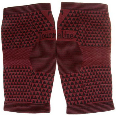 

Vedic Deals Tourmaline Healthcare Fiber Kneecap Knee Support, Red;black