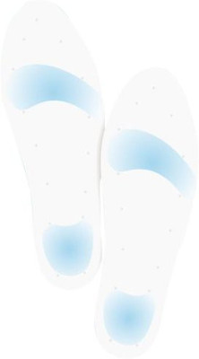

Vissco Silicone Insoles, Beige;grey