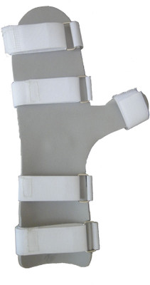 

Wellon Cock-Up Splint With Thumb (Left Hand) Palm & Elbow Support (M, Multicolor)