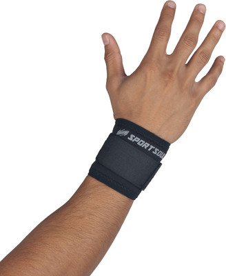 

SportSoul Laminated Fabric Wrist Support(Grey, Black