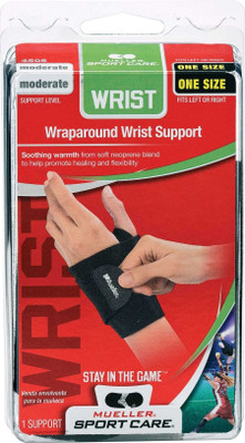 

Mueller Wrist Support Wrap Wrist Support, Black