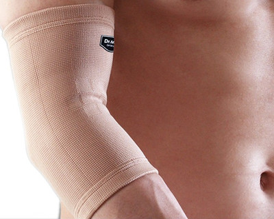Dr.Med Strong Compression Elbow Support, Beige