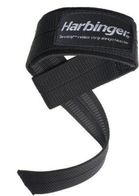 

Harbinger Fitness Big Grip Padded Lifting Strap 21.5 Wrist Support (, Black