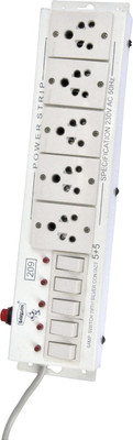 

Sargam Spike Busters 5 Socket Surge Protector(White)