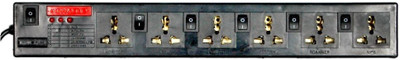 

Pinnacle PA115 B 6 Socket Surge Protector(Black)
