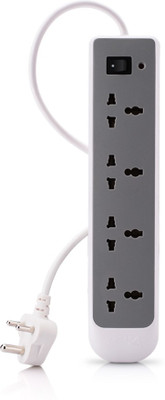 

Syska EBS 4 Socket Surge Protector(Grey, White)