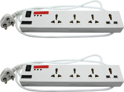 

Pinnacle 1.5 Meter 4 Socket Surge Protector(White)