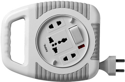 

HPL Hpl Spike Guard 4 Way With Individual Switch 7 Socket Surge Protector(White)