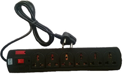 2% OFF on SK Essential 6 In 1 Power Strip 6 Socket Surge Protector(Black) 2% OFF on SK Essential 6 In 1 Power Strip 6 Socket Surge Protector(Black)