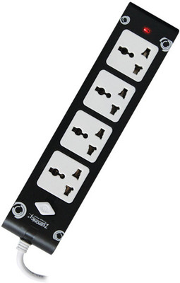 

Zebronics ZEB-4PS (plus) 4 Socket Surge Protector(Black, White)