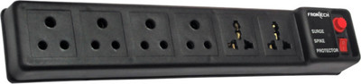 Frontech JIL 3512 6 Socket Extension Boards(Black) Frontech JIL 3512 6 Socket Extension Boards(Black)