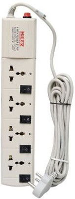 

Hilex Big 4 Socket Surge Protector(White)