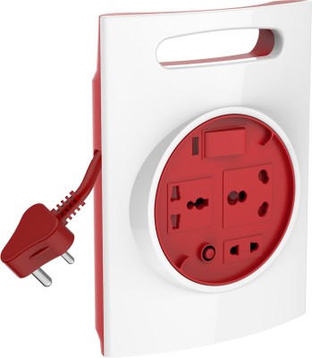 Gold Medal G-Expert 16a 3  Socket Extension Boards (White, Red)