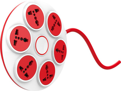 8% OFF on Gold Medal 360° Power Strip 6 Socket Extension Boards(White, Red) 8% OFF on Gold Medal 360° Power Strip 6 Socket Extension Boards(White, Red)