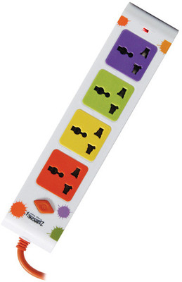 

Zebronics ZEB-4PS 4 Socket Surge Protector(Multicolor)