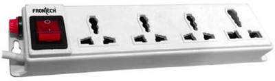 

Frontech 3525 4 Socket Surge Protector(White)