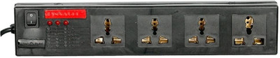 

Pinnacle PA112 B 4 Socket Surge Protector(Black)