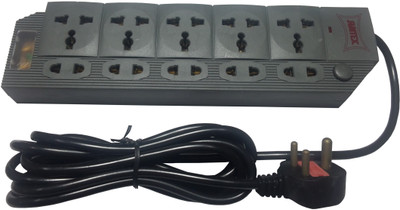 31% OFF on Antex HG 816 5 Socket Surge Protector(Black)