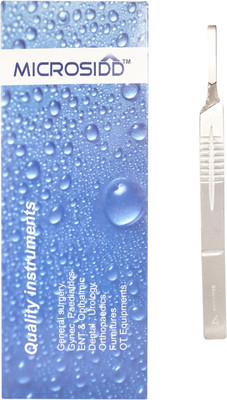 Microsidd Scalpel Handle no 03 Surgical Scalpel(Pack of 2)