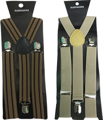 

Atyourdoor Y- Back Suspenders for Men(Multicolor)