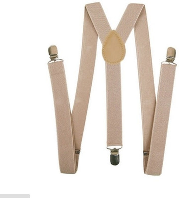 

A&S Y- Back Suspenders for Men(Beige)