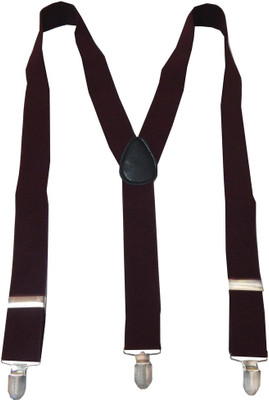 

Navaksha Y- Back Suspenders for Men(Maroon)