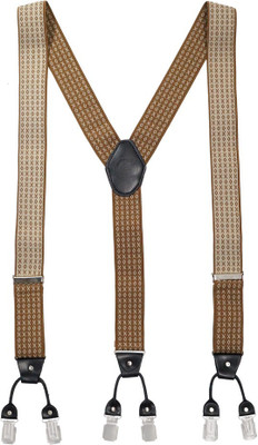

The Tie Hub Y- Back Suspenders for Men(Multicolor)