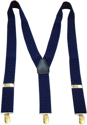 

Navaksha Y- Back Suspenders for Men(Blue)