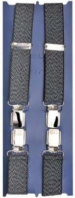 

Tiekart Y- Back Suspenders for Men(Black)