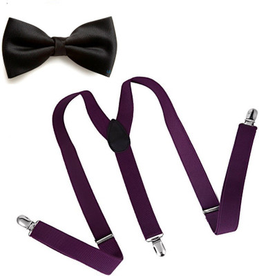 

Civil Outfitters Y- Back Suspenders for Boys, Girls, Women(Purple)