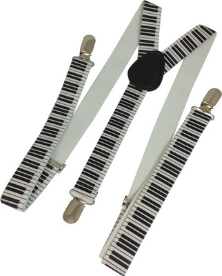 

Ammvi Creations Y- Back Suspenders for Men(White)