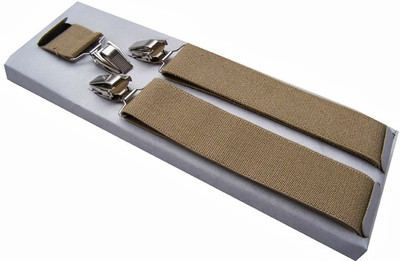 

Winsome Deal Y- Back Suspenders for Boys, Girls, Men, Women(Khaki)