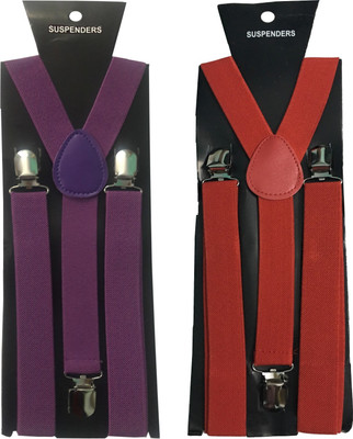 

AtYourDoor Y- Back Suspenders for Men(Multicolor)