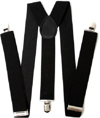 

Homeshopeez Y- Back Suspenders for Men(Black)