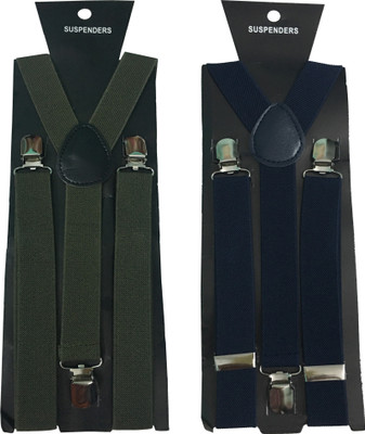 

atyourdoor Y- Back Suspenders for Men(Multicolor)