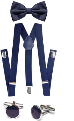 Civil Outfitters Y- Back Suspenders for Men(Blue) Flipkart