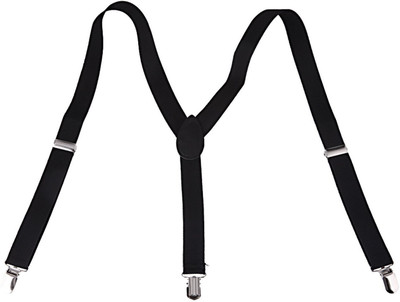 

Romano Y- Back Suspenders for Men, Boys(Black)