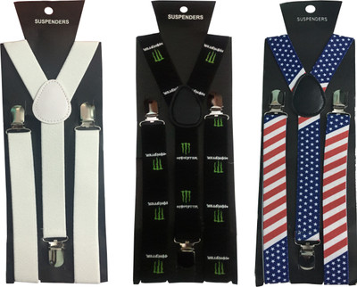

AtYourDoor Y- Back Suspenders for Men(Multicolor)