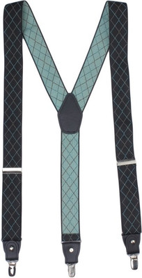 

Alvaro Castagnino Y- Back Suspenders for Men(Black)