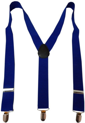 

Navaksha Y- Back Suspenders for Men(Blue)