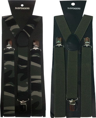

AtYourDoor Y- Back Suspenders for Men(Multicolor)