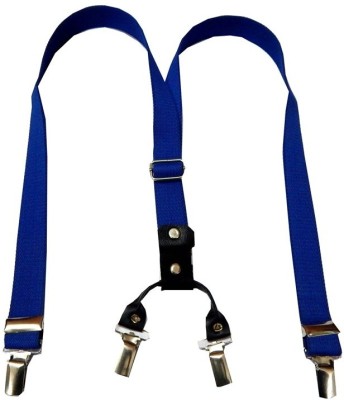 

Navaksha Y- Back Suspenders for Men(Blue)