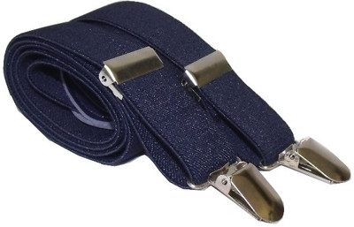 

A&S Y- Back Suspenders for Men(Blue)