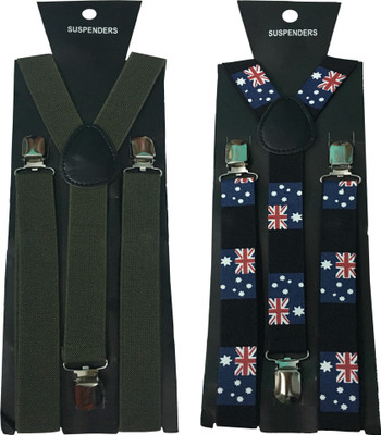 

atyourdoor Y- Back Suspenders for Men(Multicolor)