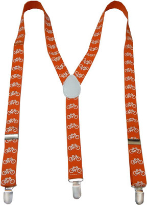 

Navaksha Y- Back Suspenders for Men(Orange)